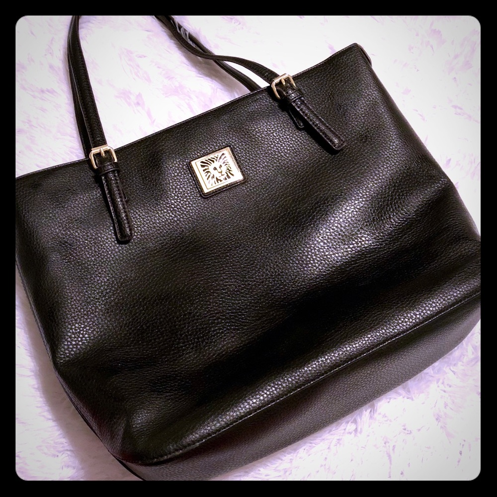 Anne Klein Large Black Bag